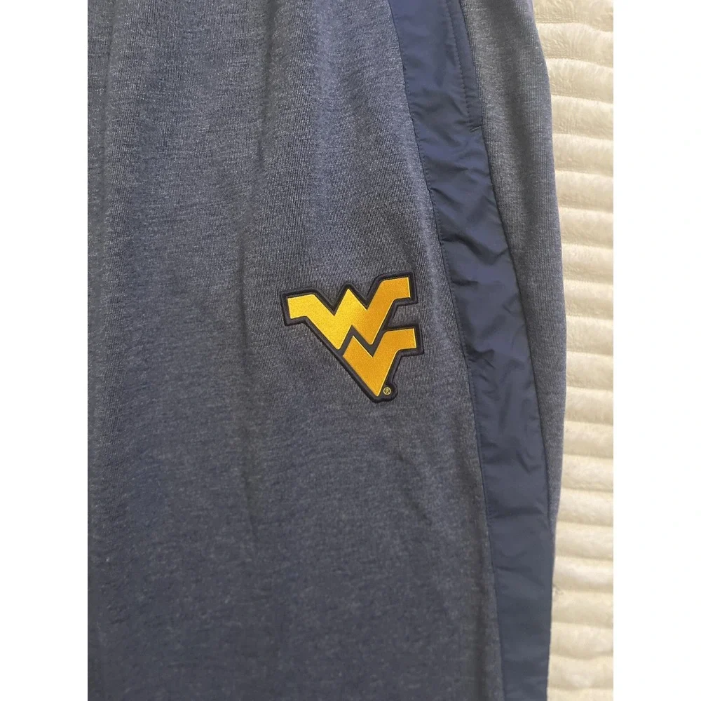 West Virginia Mountaineers Nike Dri Fit Pants‎ Blue Yellow Mens 3xl New